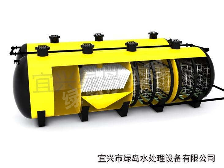 地埋式一體化（huà）汙水處理設備 維護方便